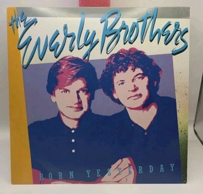The Everly Brothers Born Yesterday Lp Mercury 1986  - Image 1 of 4