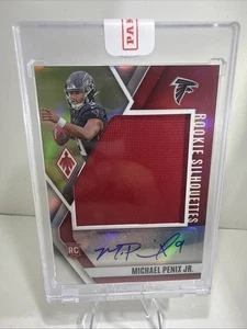 Panini Phoenix 2024 - Rookie Sihouettes Michael Penix Jr. #RS-2 plateado/75 (RC) - Imagen 1 de 7