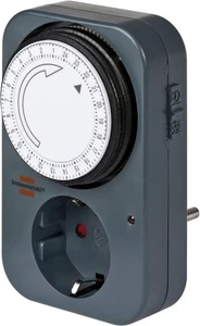 Brennenstuhl Zeitschaltuhr MZ 20,Mechanische Timer-Steckdose Tages-Zeitschaltuhr - Bild 1 von 7