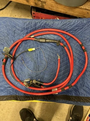 ⭐ 99-06 Bmw E46 325ci 330ci Convertible Cuerpo Positivo Batería Cable de Alimentación Fabricante Original Foto 1 de 2