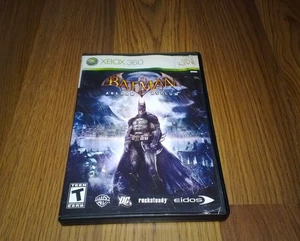 Batman: Arkham Asylum (Microsoft Xbox 360, 2009) DC ROCKSTEADY EIDOS WARNER BROS - Picture 1 of 3