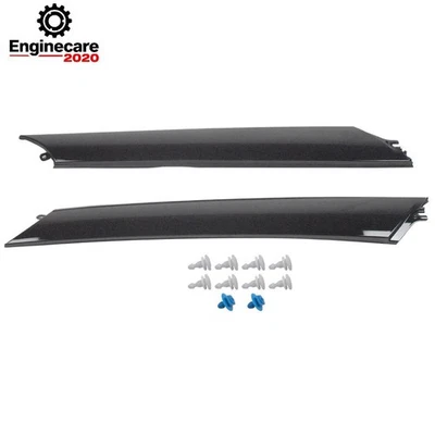 Moldura de pilar de moldura de parabrisas 2 piezas para Infiniti QX56 QX80 Nissan Armada Foto 1 de 4