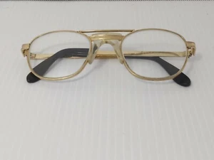 Vintage Hipster Z87 Titmus 5 3/4 goldfarbene Brillenfassung - Bild 1 von 10
