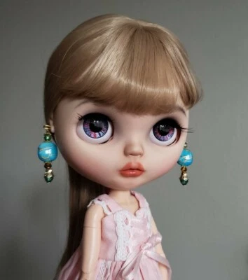 Brincos de boneca Blythe arco-íris alta boneca joia pulôver BJD BJD acessórios para bonecas - Imagem 1 de 3