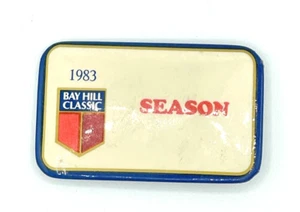 Vintage 1983 Bay Hill Classic Golf Tournament Season Badge Pin Orlando - Picture 1 of 6