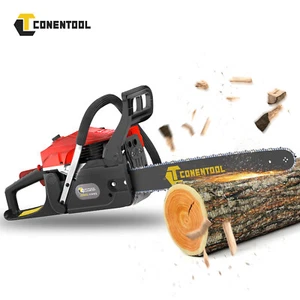 2.55kw 58cc Heavy Duty Petrol Chainsaw 20" Bar 50 cm Cut 2-Stroke Easy-starting - Picture 1 of 11
