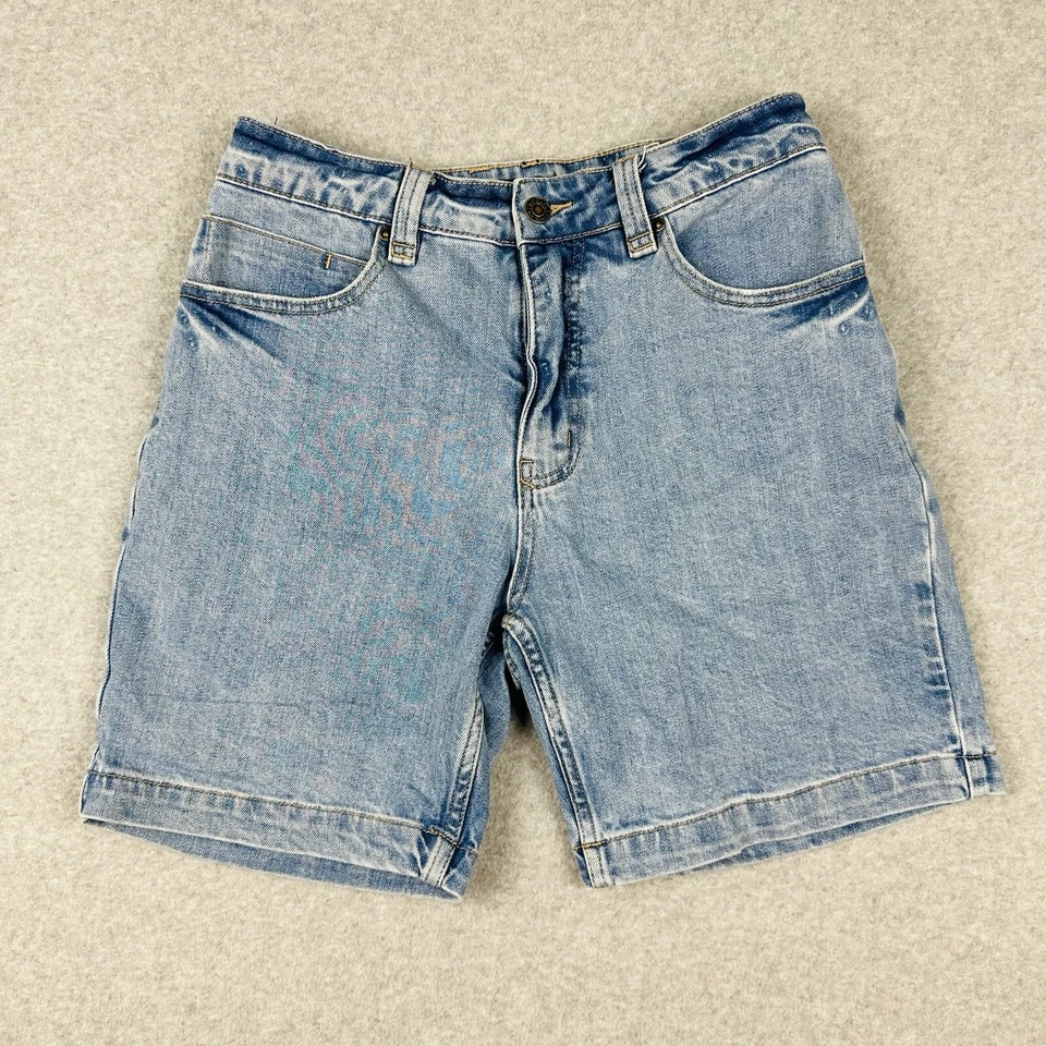 Rip Curl Epic Denim Walkshorts Size 30 Blue Tailored Fit Surf Wear Stretch - Image 1 of 4