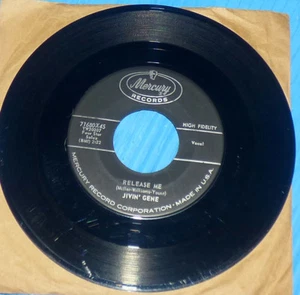 Jivin' Gene - Going Out With the Tide & Release Me / Mercury 7" 45 - Picture 1 of 2