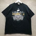 San Antonio Spurs The Finals 2007 NBA Champions Basketball T-Shirt Mens XL Black
