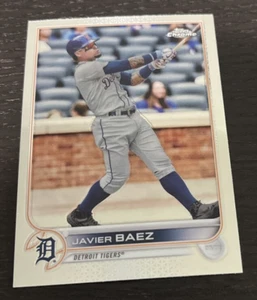 2022 Topps Chrome - Javier Baez - Detroit Tigers - #147 - Picture 1 of 2