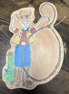 BLANK Lot of 23 Western Cowboy Lasso Sheriff Invitation DIY Print at Home - Picture 1 of 1