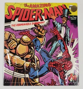 The Amazing Spider-Man Abominable Snowman Power Records Little LP 7" 33 1/3 - Picture 1 of 6
