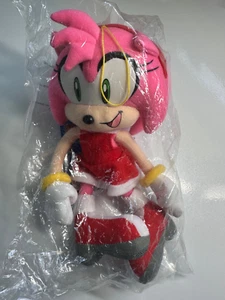 SEGA Sonic the Hedgehog AMY ROSE Juguete de Peluche Muñeco de Peluche 9 pulgadas Juguete NUEVO - Imagen 1 de 2