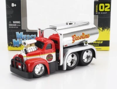 MODELLINO CAMION STATICO MAISTO MACK B61 TANKER GASOLINE CUSTOM 1953 SCALA 1/64 - Immagine 1 di 4