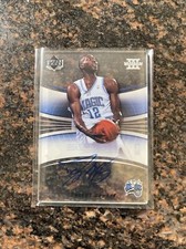 2005-06 Upper Deck UD Trilogy Dwight Howard Auto Focus Autographs #AF-DH Magic