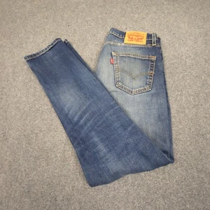 Levis Jeans Mens 31 Blue Denim 511 Straight slim fit Zip Fly western Size 30x31 - Picture 1 of 11
