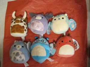2023 KELLY TOY SET OF 6 ORIGINAL SQUISHMALLOWS 5" FANTASY SQUAD - Picture 1 of 12