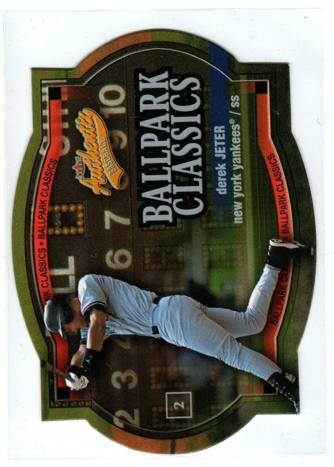 2003 Fleer Authentix Ballpark Classics #1 Derek Jeter (ref 145967) - Image 1 of 1