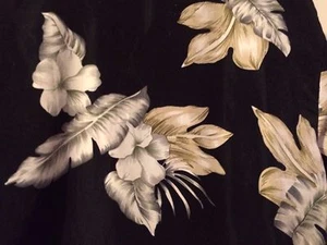 IsIand Blue Hawaiian Floral Shirt Size Large  - Picture 1 of 6