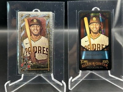 Xander Bogaerts 2023 Topps Allen & Ginter Metal /3 Stained Glass Mini /25 Padres - Image 1 of 2