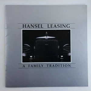 Hansel Leasing Brochure Santa Rosa California - Picture 1 of 3