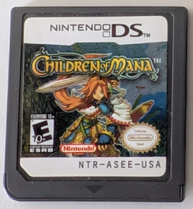 Children of Mana Nintendo DS 2007 Versión EE. UU. Probado en Reino Unido 3DS Sin Estuche Sin Manuales - Imagen 1 de 3