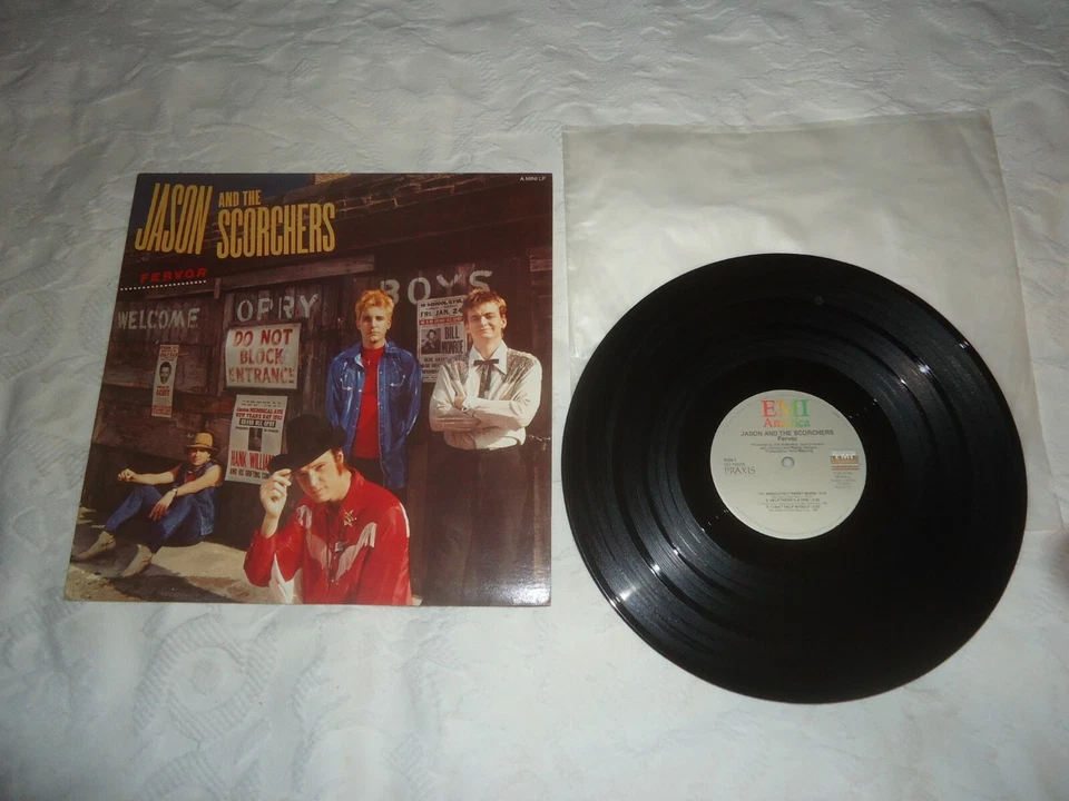 JASON & THE SCORCHERS-FERVOR 1983 EMI AMERICA RECORDS EP SO-19005 VG++  - Image 1 of 1