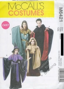 Schnittmuster McCall's Nähen Frau Herren Junge Mädchen Kostüme Halloween Vampir Gr. 5-12 - Bild 1 von 1