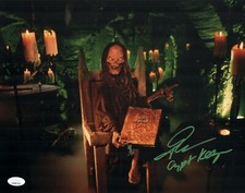 JOHN KASSIR Signed TALES FROM CRYPT Keeper 11x14 Photo Autograph JSA COA WP Cert