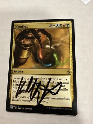 MTG Magic Conflux Signed Proof x1 A25 Master 25 Karl Kopinski - Image 1 of 2