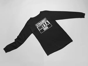 Mens Long Sleeve Straight Outta 1999 T-Shirt 21 Years of Being 21th Birthday Tee - Picture 1 of 3