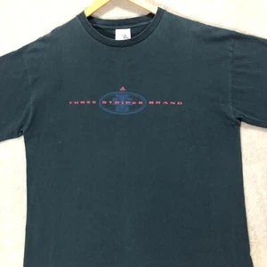 Adidas T-Shirt Three Stripes Brand Logo Graphic Tee Freizeit Oberteil Gr. L - Bild 1 von 7