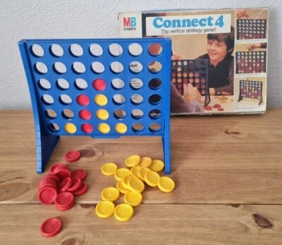 MB Games Connect 4 Original Retro Vintage Edition 1976 - Image 1 of 4