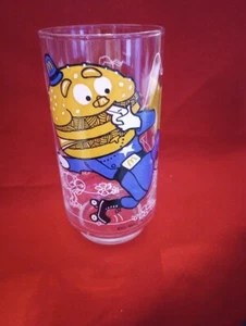 Vintage 1977 McDonaldland Serie Trinkglas - Big Mac Cop in Pursuit - Bild 1 von 1