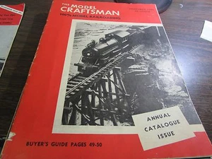 THE MODEL CRAFTSMAN - MODEL RAILROADING - FEBRUARY 1949 - EXCELLENT - Picture 1 of 1
