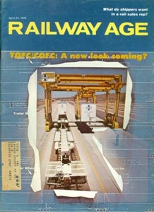 1978 Railway Age Magazine: TOFC/COFC A New Look Coming/Rail Sales Rep - Picture 1 of 1