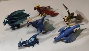 Lotto 6 draghi Battle of Giants: Dragons Ubisoft Action Figure 3D - Foto 1 di 2