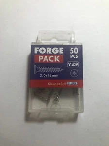 PAQUETE FORJA FPMPS316Y 3.0 x 16mm TORNILLOS MULTIUSOS (M239) - Imagen 1 de 3