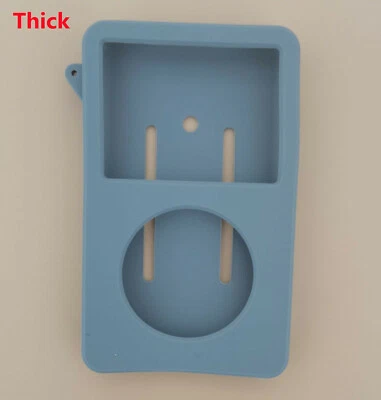 Gray ,Silicone Skin Cover Case For iPod Classic 6th 160GB Video 60GB 80GB THICK - Image 1 of 2