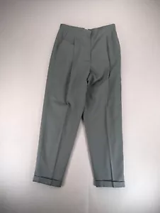 Pantaloni abito da donna Liz Claiborne lana taglia 12 grigio 100% lana carriera classica - Foto 1 di 13