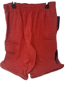 Reebok Boys X-Large 18-20 Red Heather Shorts 60/40 Cotton/Polyester NWT - Picture 1 of 5