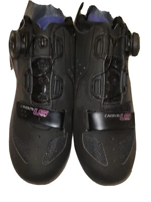 Zapatos de ciclismo Shimano LS-100 de carbono para mujer Eur 42 10,5 EE. UU. Foto 1 de 4
