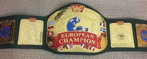WWF EUROPAMEISTERSCHAFT GÜRTEL REPLIKA IN 4 MM DICKEM MESSING - Bild 1 von 4