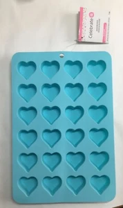 NEU Herz Silikon Fondant Form von Celebrate It 10" x 6,5" - Bild 1 von 1