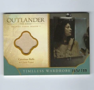 Cryptozoic Outlander season 5 costume card M08 Clair Fraser 165/199 BLUE - Picture 1 of 1