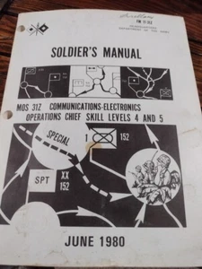 Communications-electronics Operations Chief: MOS 31Z, Skill Levels 4 and 5. Sol - Picture 1 of 6