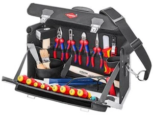 Knipex Werkzeugtasche 24-teilig Lehrlings-Werkzeugtasche für die Elektroinstalla - Bild 1 von 2
