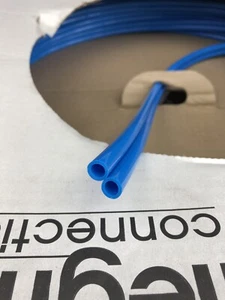 Parker Legris Twin Tubing Blue Polyurethane 8 x 5.5mm 1420U0844. Length 5 metres - Picture 1 of 3