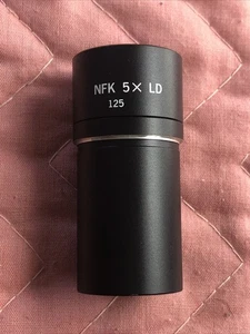 Lente relé foto garganta Olympus microscopio ocular NFK 5X LD 125 - ¡Excelente! - Imagen 1 de 5