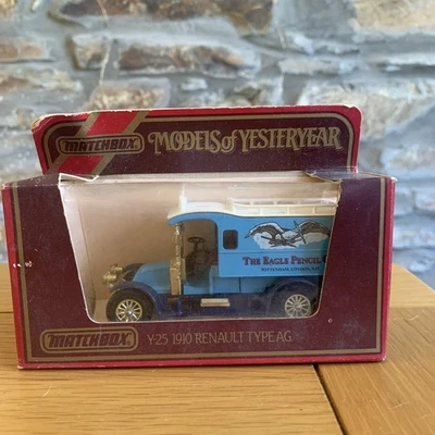 MATCHBOX YESTERYEAR MODEL (Y-25 RENAULT - "EAGLE PENCIL" VAN) AG 1910 MODEL NEW - Image 1 of 4